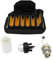 Kit de filtre à air, bougie d'allumage, filtre à carburant et ampoule d'amorçage for tronçonneuse Husqvarna 455 460 Rancher