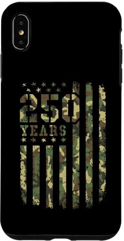 250 Years Camo Case for iPhone XS Max