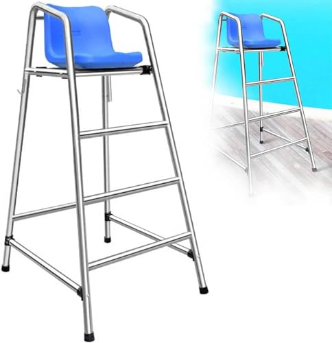 Sillas salvavidas, acero inoxidable 304 desmontable, 47-70 pulgadas de alto para uso en interiores y piscinas