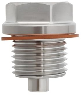 SG Store Bouchon de Vidange d'huile de Voiture en Acier Inoxydable M16 X 1,5 Mm avec Aimant en Néodyme pour Voiture