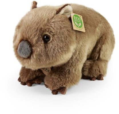 Rappa Plüsch-Wombat Kuscheltier 28 cm umweltfreundliches Spielzeug