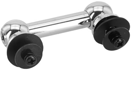 Zweiseitige Snaredrum-Lugs aus Aluminium, 51 mm Lochabstand von Loch zu Loch, doppelseitiger Lasche für Stahl-Snaredrum-Shell-Restaurierungsprojekte (51 mm)