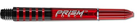 WINMAU Prism Force Rot Medium Polycarbonate Dart Stems - 1 Sätze pro Packung (3 Schäfte insgesamt)