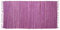 Mr. Ghorbani Handgewebter Kelim Fleckerl Uni Farben 100% Baumwolle 2000 g/qm, Farbe:Lila, Größe Teppiche:170 x 120 cm