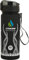 Cressi Water Bottle H20 Frosted, Borraccia Sportiva Unisex, Nero Octopus, 600 ml