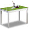ASTIMESA Mesa de Cocina, Metal, Verde, 90x50cm