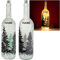 alles-meine.de GmbH Lichter Deko Verschiedene Artikel & Motive frei wählbar LICHT Dekoflasche - 10 Stück LED Weihnachten & Winter Tannenbaum - inkl. Name - 37 cm - Flasch..