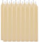 Stabkerzen Creme, Leuchterkerzen 16 Stück Ohne Duft Länge 17.5 cm
