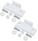 ciciTree Turntable Dust Cover Repair Fix Tab Hinge Bracket Set compatible for Technics SL-D2 Q3 3200 B1 D2