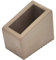 DEWEPRO® x-Tools Pied en caoutchouc - Ouverture : environ 72 x 22 mm - Capuchon en caoutchouc pour échelle en bois, échelle de peintre, échelle et chevalet