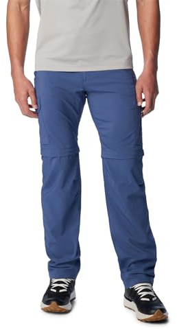 Columbia Men's Utility Convertible Trousers, Silver Ridge