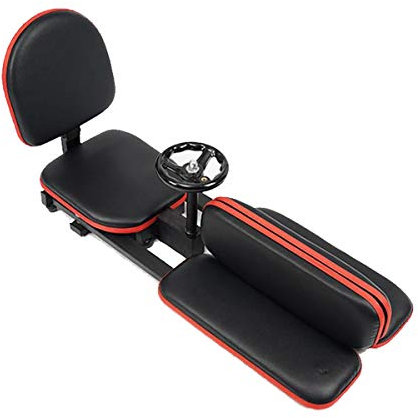 Flexibilität Bein Split Stretching Maschine Bänder Stretch Muskel Training Ausrüstung für Ballett Yoga Tanz Kampfsport Home Gym Übung (Farbe: Rot) (Schwarz) (Schwarz)