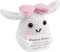 Ryvera Positive Bunny Pocket Hug, Positive Ostern Hase mit Positive Gift, Lustige Mini Kaninchen Strickpuppe, Osterhasen-Glücksgeschenk, Osterhasen-Dekoration, Ostergeschenke für Kinder