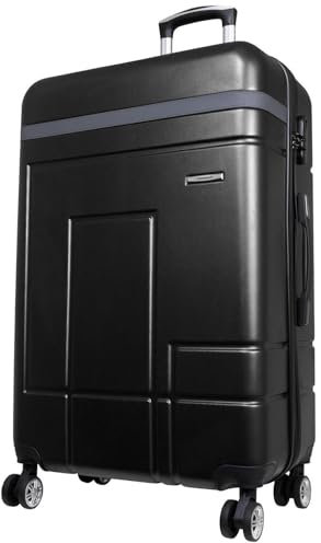 Warenhandel König Hartschalen Koffer Trolley Luzern - Farbe Schwarz - Gr. XL