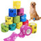Lixiluxia 12 Rouleaux Bandage Medical Autoadhésif, Bande Auto-adhésif Elastiques, Cohésifs Bandes Adhésifs, Cohesive Bandages, pour Chats Animaux Premiers Secours Bandage Pansements, 5cm x 4,5m