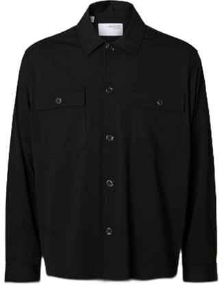 SELECTED HOMME Male Overshirt Langarm | Overshirt