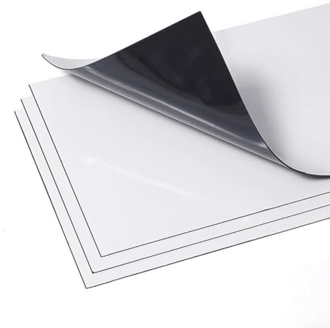 Cubierta de ventilación magnética para suelo de pared y techo, extra gruesa de 8 x 15.5 pulgadas, color blanco mate, juego de 4 unidades para sistemas de calefacción y refrigeración del hogar