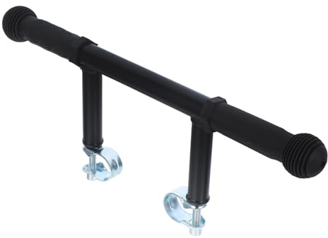 Hemobllo Edelstahl Griffverlängerung Kinderwagen mit Armlehne Passend für Viele Modelle Ergonomischer Schiebegriff für Spaziergänge und Ausflüge