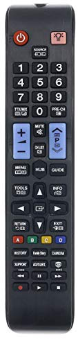 Aurabeam Ersatz TV Fernbedienung kompatibel mit Samsung UE46ES7080 Fernseher