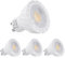 SanGlory GU10 LED Warmweiss - 7W GU10 LED Lampe ersetzt 50W 60W 70W GU10 Halogenlampe, 680LM, Warmweiß 3000K, 45° Abstrahwinkel Spotlight GU10 LED Gartenstrahler, AC 85-265V, 4er-Pack