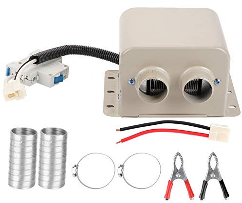 Auto Elektroheizung, 800W 2 Loch Auto Elektroheizung Winter Heizung W?rmer Fenster Defroster Demister Windschutzscheibe Defogger(12)