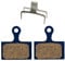 EBC Brakes CFA734 Disc Brake Pads, Compatible with Shimano Post 2018, Green – Organic (Standard)