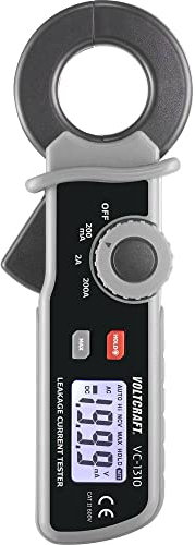 VOLTCRAFT VC-1310 Stromzange kalibriert (ISO) digital CAT II 600 V Anzeige (Counts): 1999