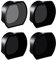 LENSKINS ND-Filter für DJI FPV-Drohne, 4er-Pack ND8, ND16, ND32, CPL Filter-Set, kompatibel mit DJI FPV-Zubehör, Neutraldichte- und Zirkular-Polarisator-Objektivfilter-Set, Objektivschutz
