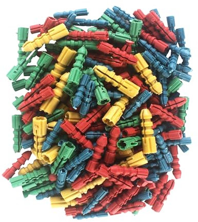 Primes DIY 150 tasselli assortiti per fissaggio a parete, viti universali di ancoraggio, cavità grezza da 5 mm, 6 mm, 7 mm, 8 mm
