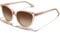 AVAWAY Fashion Sunglasses for Women Polarised UV Protection Ladies Eyewear for Photography Wandern Travelling Driving,Category 3