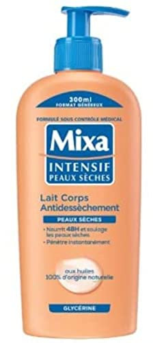 Mixa Intensif Peaux Sèches Lait Corps Anti Dessèchement, 300ml