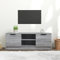 homiuse TV-Schrank TV Lowboard Grau Sonoma 102x35x36,5 cm Holzwerkstoff TV Board Fernsehschrank Fernsehtisch TV Kommode Fernseher Schrank TV Schrank TV Unterschrank TV Cabinet