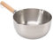 20cm/7.9in Yukihira Saucepan Stainless Steel Nonstick Saucepan Traditional Japanese Pan Noodle Pot Milk Pot for Cooking Fried Chicken Vegatables Noodles Soups Hot Milk
