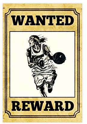 FISH DRAGATE Anime-Poster Slam Dark 24, Leinwand-Poster, Schlafzimmer, Dekoration, Sport, Landschaft, Büro, Raumdekoration, Geschenk, ohne Rahmen, 30 x 45 cm