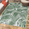 Carpetsale24 In & Outdoor Teppich Wetterfest Skandinavischer Design Grün 240 x 340 cm - Waschbarer Küchenteppich Wesserfest Palmen Design Flachgewebe Teppiche für Balkon Terrasse Küche Wohnzimmer