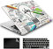 AMCJJ Compatible with MacBook Air 13 Inch Case 2022 2021 2020 Release A2337 M1/A2179 with Retina & Touch ID, Plastic Hard Shell Case & Keyboard Cover & Screen Protector - Idea Bulb