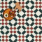 Peel and Stick Floor Tiles Self Adhesive Floor Tile Vinyl Flooring Waterproof, for Bathroom Kitchen Bedroom,30cmx30cm 8Pcs(0.72㎡)