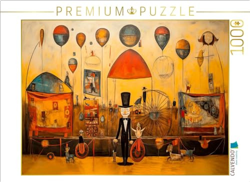 Puzzle · Zirkus der Zeitreisenden | Eine abstrakte Erkundung der kreativen Gedankenräume · 1000 Teile · Lege-Größe 64 × 48 cm · CALVENDO Puzzle