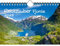 Reisezauber Fjorde DIN A5 Wandkalender für 2025 Bach Fluß Baum Bäume Wald Natur - Seelenzauber