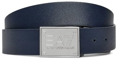 Cinta uomo Emporio Armani EA7 reversibile in ecopelle blue navy/ griffin CS24EA09 245524 8A693 70636 TAGLIA UNICA