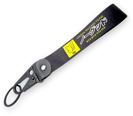 Streetculture BYE BYE POLICE AUTO TUNING PERFORMANCE MOTORSPORT RACING DRIFT JDM LANYARDS ZUBEHÖR (JDM Osaka)
