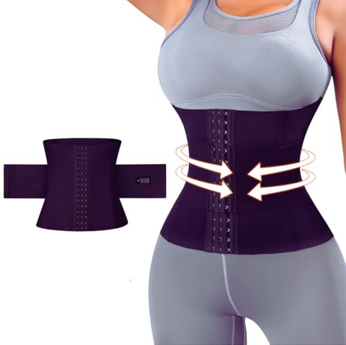 Waist Trainer Bauchweggürtel zum abnehmen, Shaper, Taillenmieder für Fitnesstraining Damen. Taille Cincher (XL)