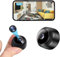 Zeerkeer Mini telecamera spia wireless 1080P telecamera spia WiFi scheda SD 64 GB Mini telecamera di sorveglianza Rilevamento del movimento Bambino Camera Interno/Esterno Miniatura Base Adsorbimento