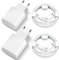 Cargador Rapido USB C 20W con Cable [2 Pack] Certificado MFi Compatible for iPhone 14/14 Pro/14 Pro MAX/14 Plus/13/12/ 11/ XS/XS MAX/XR