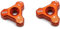 MyFisher zlj6688 WP 48MM Forcella Ammortizzatore Anteriore Manopola di Regolazione Compatibile con SX SXF EXC XCW 125 150 200 250 300 350-530 SMC Enduro 690(Orange)