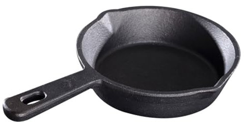 IMIKEYA Antihaft-wok Runder Eisenwok Stabile Eisenpfanne Flacher Boden Ideal Zum Schnellen Erhitzen Und Kochen