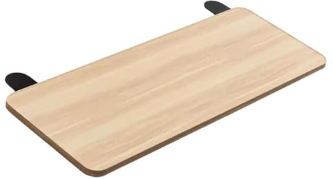 AsrMyjcx Placa de extensión de escritorio, tablero de teclado alargador de mesa, sin abrazadera de taladro, bandeja extensora de escritorio, soporte de brazo, 52cmx24cm