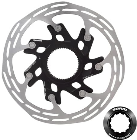 SRAM Paceline X 140 mm Mittelschloss | SRAM Paceline X 140 mm Mittelverriegelung Straßenrotor – leises, leichtes Aluminium