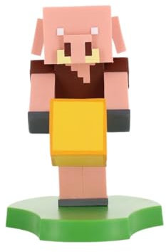 Minecraft: Piglin Guys Holdems, Mini Cable Guys Phone Stand and Device Holder