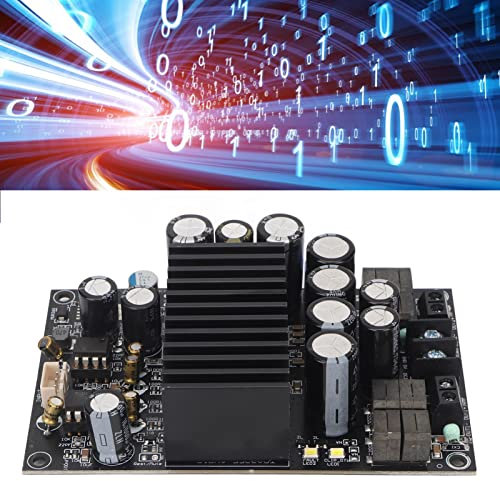 SustVita Digital Power Amplifier Board, 600W HiFi 2.0 Channel TPA3255 Class D Amplifier Module for Home Audio